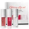 새로운 메이크업 제품 Hellokiss Lip Balm Set Edition 보습 및 보습 거울 립스틱 3 팩 립스틱