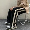 Autumn Men Casual Wieleg Pants Coreano Versão Y2K Streetwear Hip Hop Fashion Troushers Sortpants Harajuku 240509