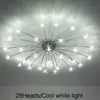 モダンなLED天井照明アイスフラワーガラスベッドルームキッチン子供部屋天井ランプデザイナー照明器具