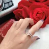 2024 Hot Brands Screw Fashion Nails Gold Rings Women Multi Ring Punk for Best Gift Superior Quality Jewelry Three Circle Ring