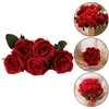 Decorative Flowers Artificial Rose Shop Home Office Erfect Gift Lifelike Appearance Low Maintenance Realistic Design