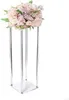 Candle Holders 20 Pcs/ Lot Table Flower Rack 60 CM /80 Tall Acrylic Crystal Wedding Road Lead Centerpiece Event Party Decoration