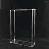 Candle Holders Wholesale 2024 Style Clear Acrylic Flower Stand Wedding Centerpiece Table Decoration Geometric Column Floor Pillar Props