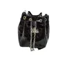 EMPR WEST DOWAGER WOMENS BAG 2024 Mönster Track Rem Mouth Water Bucket Leisure Fashion Chain One Shoulder Crossbody
