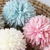Decorative Flowers Artificial Chrysanthemum Ball Bouquet 10Pcs Present For Important People Glorious Moral