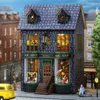 Architecture/DIY House 2014 New Diy Mini Wooden Dollhouse With Furniture Light Doll House Casa Miniature Items maison For Toys Birthday Gifts D001