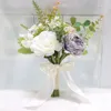 Wedding Flowers Supplies Svintage Po rekwizyty w stylu koreański mały bukiet symulowany