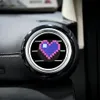 Décorations intérieures batterie rose dessin animé Car Air Vent Clip Outlet par conditionneur Clips Fraiseurs Drop Livraison OTKQQ