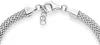 Miabella 925 Sterling Silber Italienisch 5 -mm -Netzkettenarmband für Frauen in Italien