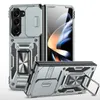 Unterstützen Sie Fälle für Samsung Galaxy Z Fold 6 5 Flip 5G Schützen Kamerafenster Phone Schocksicheres Hülle Rüstungsabdeckung Fundas
