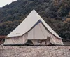 الخيام والملاجئ كبيرة المساحة الخفيفة الوزن على الطراز الهندي خيمة الجرس الساحرة 4MQ240511