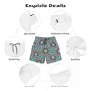 Men's Shorts Men Ws. Vintage Mandala Art Cute Hawaii Beach pnie Funky Painted Medalion Sports Fitness Krótkie spodnie