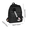 Backpack feminina feminina Lady Lady Capacidade Impressa Folhas College Mulheres Mulheres Laptop Bolsas de Livros de Viagem de Garota Cute Garota