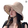Шляпа шляпы с широкими краями летние женские солнце против UV обратимы