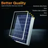 600W 300W Güneş Panel Kitleri 12V 100A Denetleyici Güç Taşınabilir Pil Şarj Cihazı Açık Kamp Mobil RV 240430