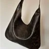 10A Fashion Vintage Quality Underarm High Tote Texture 220922 Le cuir Boston Boston Designer Sac à main