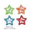 Accessoires de cheveux 10pcs / Set Solid Star Cair Clips For Kids Girls Headwear Alloy Barrets Mignon Glitter Bb Clips Hairpins Baby Hair Accessoires