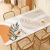 Table Cloth Dining Sense Cushion Mantel Mesa Rectangular Tablecloth Washing Pad Light Luxury 39PNKSTB001