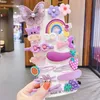 Haaraccessoires Girls Internet Celebrity Hair Princess Headwear BB Clip Broken Hair Pony Baby Clip D240514