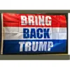 3*5 Kampanj Trump ft Banner Custom Flag 2024 Ta tillbaka för presidentvalsflaggor s s s s