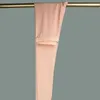 بنطلون نشط سلس سروال صيفي من الحرير الحريري بالإضافة إلى الحجم منتصف الخصر طماق مرنة فائقة اللياقة البدنية