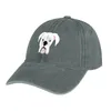 Berets White Boxer Dog Puppy Pollycap Ковбойская шляпа смешной рождественские мужские теннисные женщины