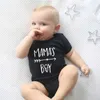 Família combinando roupas 2022 Mamãe e filho da família Matching Roupes Family Look Summer Summer Mama Boy Boy Kids Camisa Bodysuit Bodysuit Mamamy Tshirt T240513