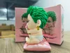 Figuras de brinquedo de ação 9cm One Piece Baby Zoro Figures Anime Caractere Decoração de Cartoon Desktop Desktop Ornament Holiday Gift Y240514