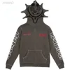 Imprimé Casual Retro Mens Zip Up Hoodie Mounds Men Jacket Sweatshirts 8H8M High Quality Designer Fashion 434 429 QR6A