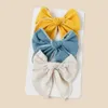 Accessoires de cheveux 3PCS / Set Kids Tail Bow Clips de cheveux décoratifs filles mignons bangs papillon Barrettes bébé accessoires de cheveux de mode