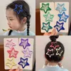 Accessori per capelli 3pc new coreano star bb clip per capelli adatto per ragazze per bambini accessori per capelli d240514