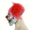 Clown Stock Dance Funny Home Face Cosplay Latex Party Maskcostumes Props Halloween Terror Mask Men Scary Masks s