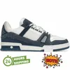 Designer Trainers Chaussures décontractées pour hommes plate-forme féminin bas noir blanc bébé bleu marine orange vert Visure jaune rose marron brun pour hommes baskets de mode