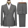 Herrenanzüge Blazer Hosen für Männer Jacke Italienische Designerparty Hochzeit Slim Fit Homme 2pcs Kleidungsstück ohne Accessoires 240513