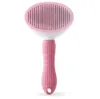 Animal de compagnie brosse chat peigne auto-nettoyage des cheveux de animaux de compagnie brosse pour chiens chats outils de toilettage