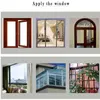 Window Stickers Warm Film Decorative Custom Windproof Energy-saving Insulation Shrink Curtain