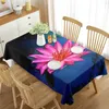 Table de table de fleur de lotus de lotus étang beau décor