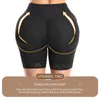 Butt Lifter Shapewear Shorts Kvinnor Fake Booty Hip Enhancer Body Shaper Midje Trainer Belly Control Trosies Body Shapewear Fajas 240514