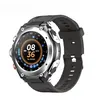 Écouteurs Bluetooth Smart Watch 2-en-1 Température et Surveillance de l'oxygène Blood Musique Watch Sports Imperproofr Men's New Model