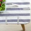 Bordduk 24 st rostfritt stål triangelduksklipp justerbara klämmor för hemkök