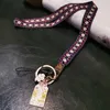 Hanging Neck Long Style Chinois Pendentif Pendre Mobile Phone Lanyard Tag Pendentif Femme Femme Ethnique Anti-perd Lost Keychain
