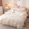 Постилочные наборы белые кровать для кровать