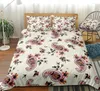 Bedding Sets Paisley Boho Duvet Cover Set Flower Romantic Blue Bohemia Home Textile Art Style Bedclothes Dropship