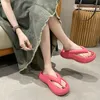 VENDA HOT VENDENDA VENDA DESLIMENTAÇÕES FLIP-FLIPS SANDALS DE VELAMENTO NÃO LIVRADOS DE VERIDADE MULHERES, SAILS SIMPLES, SAPATOS DE PRAIA DE TIDE, mar