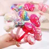 Hair Accessories 2/3 Pcs Sequins Butterfly Bows Hairbands for Girls Hair Ties Set Pearls Snap Clips Headband Kids Headwear Gifts Hair Accessories