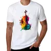 Tops da uomo Tops Gioia Of Music Collection - Rainbow Picruco T -Shirt Blouse Blacks Slimt T Shirts for Men