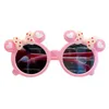 Lunettes de soleil Lunettes de soleil de cartonnerie mignonne pour garçons et filles Protection solaire extérieure Summer Baby Sports Sunglasses For Children UV400 Sunglasses D240514