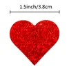 Party Favor Heart Shaped Stickers Gift DIY Decoration Labels For Invitation Envelopes 500 Per Roll Christmas Navidad