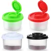 Storage Bottles Salt And Pepper Shakers Moisture Proof Small Mini Shaker To Go Camping Picnic Outdoors Kitchen Lunch Boxes Travel With Lids