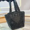 Tasarımcı Çanta Tote Çanta Yaz Saman Çok Çarşaf Omuz Crossbody Çanta Yaz Plaj Çantalarının Uygun Depolanması